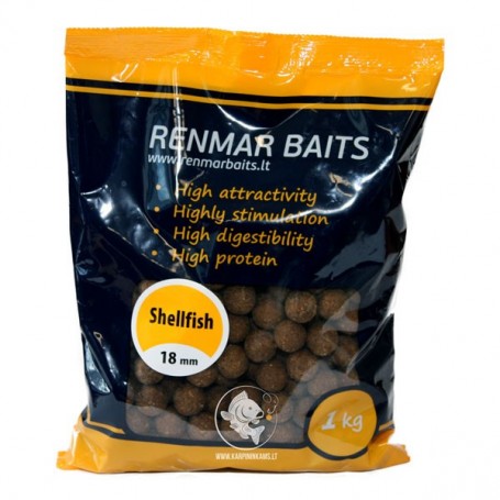 Šeriaminiai boiliai RENMAR BAITS Shellfish 1kg