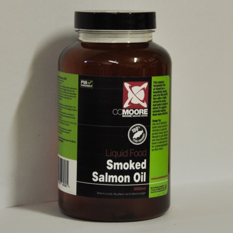 Aliejus CCMOORE Smoked Salmon Oil 500ml