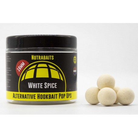 Boiliai Nutra Baits ALTERNATIVE HOOKBAIT Pop-Up White Spice