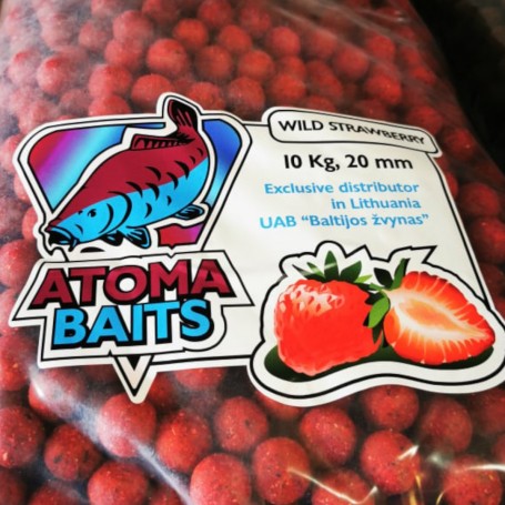 Šeriaminiai boiliai ATOMA BAITS Wild Strawberry