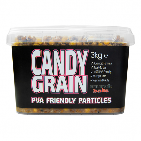 Saldus grūdinis miksas Munch baits Candy Grain Particles 3kg