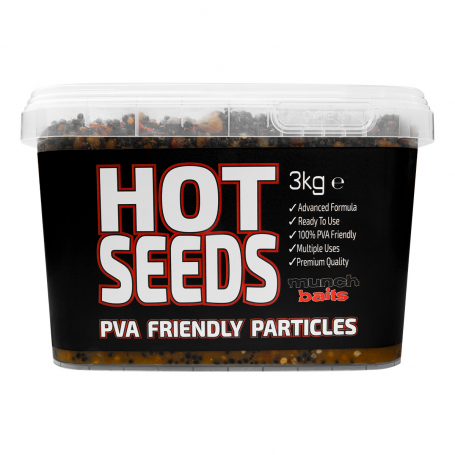 Sėklų mišinys Munch baits Hot Seeds Particles 3kg